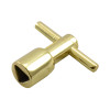 Polished Brass Meter Box Key