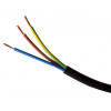 2.5mm 3 Core Round Flex Cable, 10m