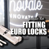 Mortice Bathroom Locks, Brassed, 75mm