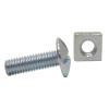 M6 x 20mm ZP Roofing Bolts (Pack of 9)