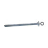 M10 x 150mm ZP Small Carriage Bolts & Nuts (Pack of 2)