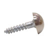 25mm x 8 CP Dome Mirror Screws  (Pack of 4)