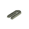 10mm x 43mm x 100mm Grey Standard 'U' Shim x 10