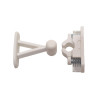 White Plastic Door Catch