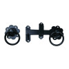 Repair Shop Ring Gate Latch - Black - 150mm