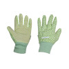 Mulch 'Garden Party' Gardening Gloves Size Medium - 3 Pairs - Pink, Green & Lavender Triple Pack