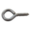 Steel Screw Eyes - Zinc Plated - 35mm x 3.6mm - (Pack of 4)