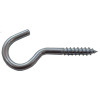 Repair Shop Zinc Plated Steel Screw Hook - 60 x 10mm - 12pk