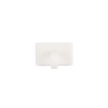 30mm x 20mm White Self Adhesive Cup Hooks (Pack of 6)