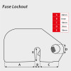 Universal Fuse Circuit Breaker Lockout