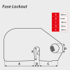 Universal Fuse Circuit Breaker Lockout