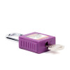 Safety Lockout Padlocks, Standard Shackle, Purple (each)