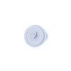 Plug - Sink Bath - White - 1 1/2" - 2" PVC Universal