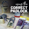 38mm Brass Tri-Circle Padlock