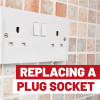 2 Gang Switched Socket with USB