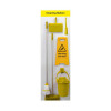 Shadow Board Cleaning Station With Lean Stand, Stocked With Hooks, Style B Yellow, (610mm x 2000mm)