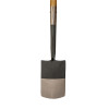 Mulch Border Spade, Dark Grey