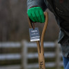 Mulch Border Spade, Dark Grey