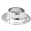 25mm (1") Wardrobe Rod Sockets - Chrome Plated - Pack of 2