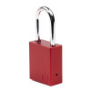 Aluminium Safety Lockout Padlock - Red