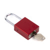 Aluminium Safety Lockout Padlock - Red