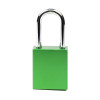 Aluminium Safety Lockout Padlock - Green