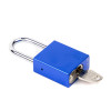 Aluminium Safety Lockout Padlock - Blue