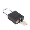 Aluminium Safety Lockout Padlock - Black