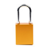 Aluminium Safety Lockout Padlock - Orange