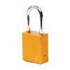 Aluminium Safety Lockout Padlock - Orange