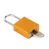 Aluminium Safety Lockout Padlock - Orange