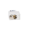 Aluminium Safety Lockout Padlock - Silver