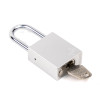 Aluminium Safety Lockout Padlock - Silver