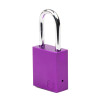 Aluminium Safety Lockout Padlock - Purple