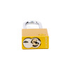 Aluminium Safety Lockout Padlock Long Shackle - Yellow