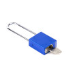 Aluminium Safety Lockout Padlock Long Shackle - Blue