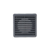 Louvred Grille with Flyscreen - Grey - 100m
