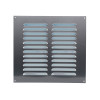 Louvre Vent - Anthracite Aluminium - 229 x 229mm