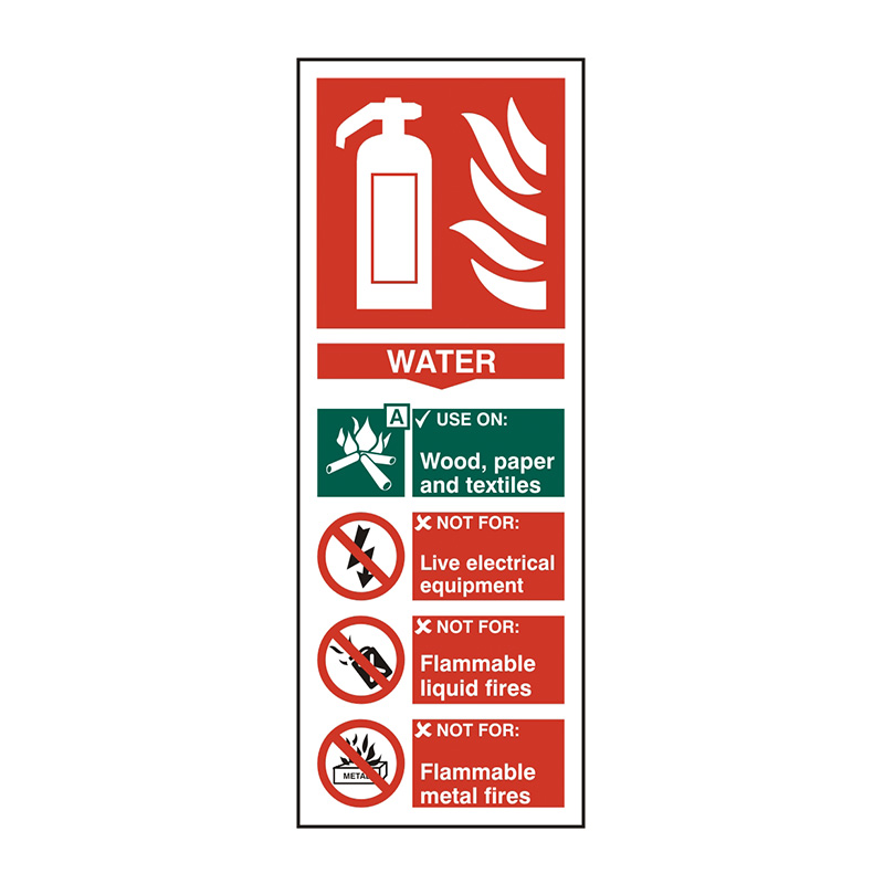 centurion-fire-extinguisher-composite-water-1-2mm-recyclable-pp-75-x-200mm for Fire Extinguisher Sign Free Printable Centurion - Fire extinguisher composite - Water - 1.2mm Recyclable PP (75 x 200mm) for Fire Extinguisher Sign Free Printable