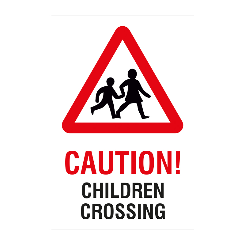 Centurion - Educational Sign: Caution! Children crossing 1.2mm