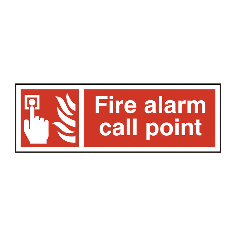 Centurion - Fire alarm call point 1.2mm Recyclable PP (300 x 100mm)