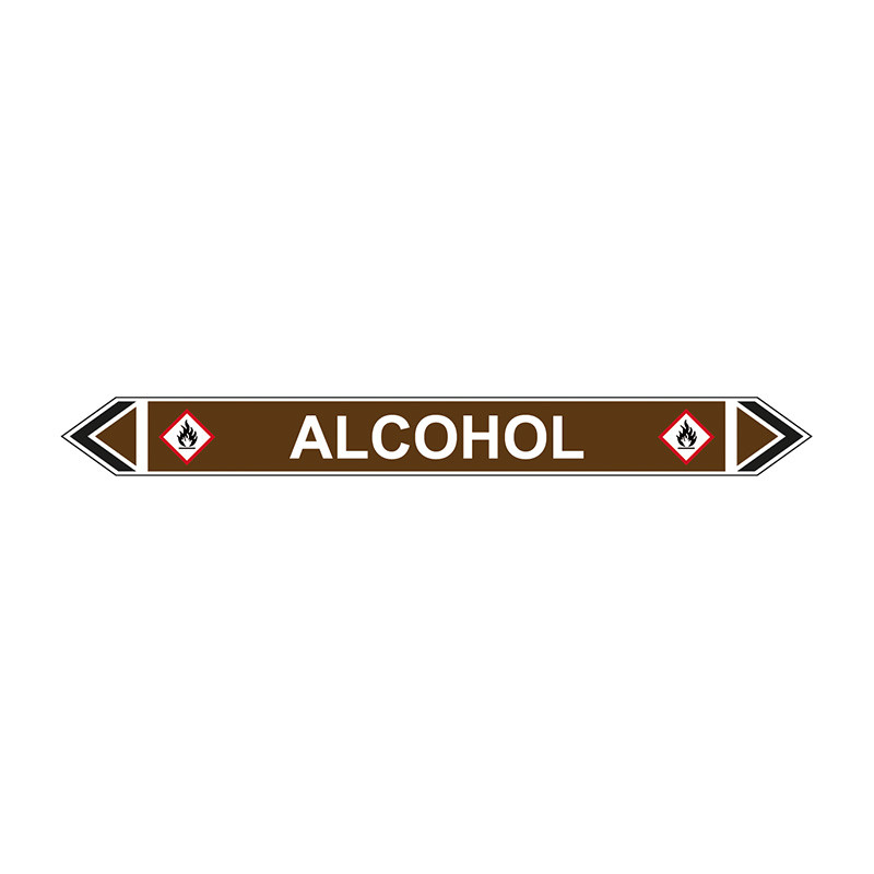 Centurion - 'Alcohol' Flow Marker, Self-Adhesive Polypropylene, 5 Pack ...