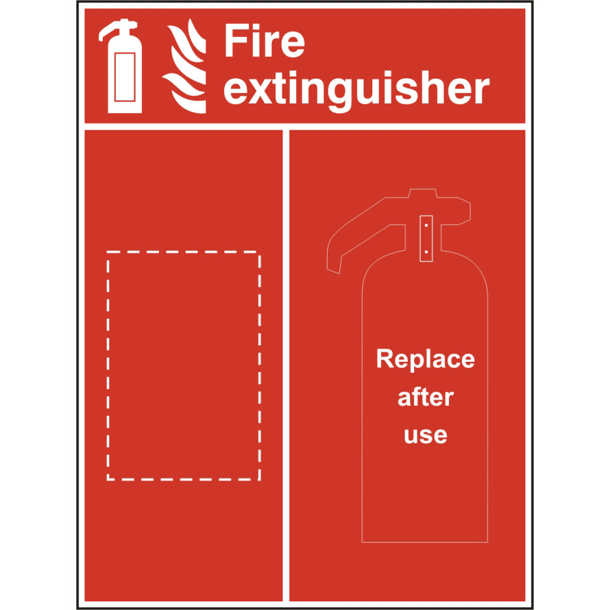 Centurion Fire extinguisher Location Panel (600 x 800mm)