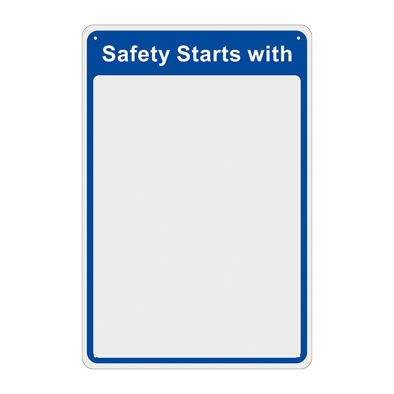 Centurion 'Safety Starts With' PPE Safety Mirror (200mm x 300mm)