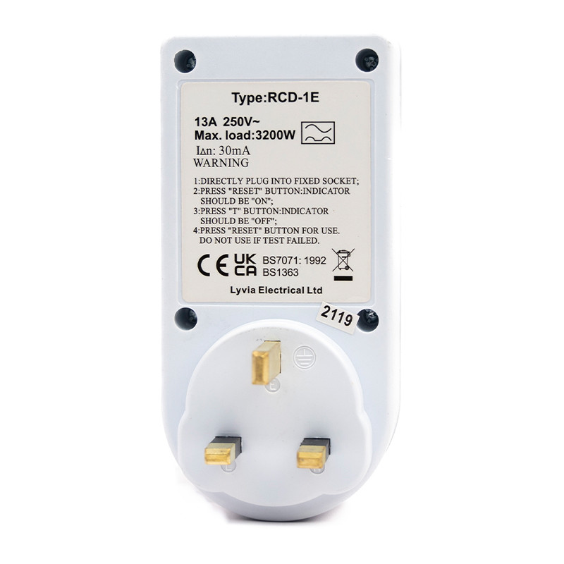 Centurion RCD Safety Plug