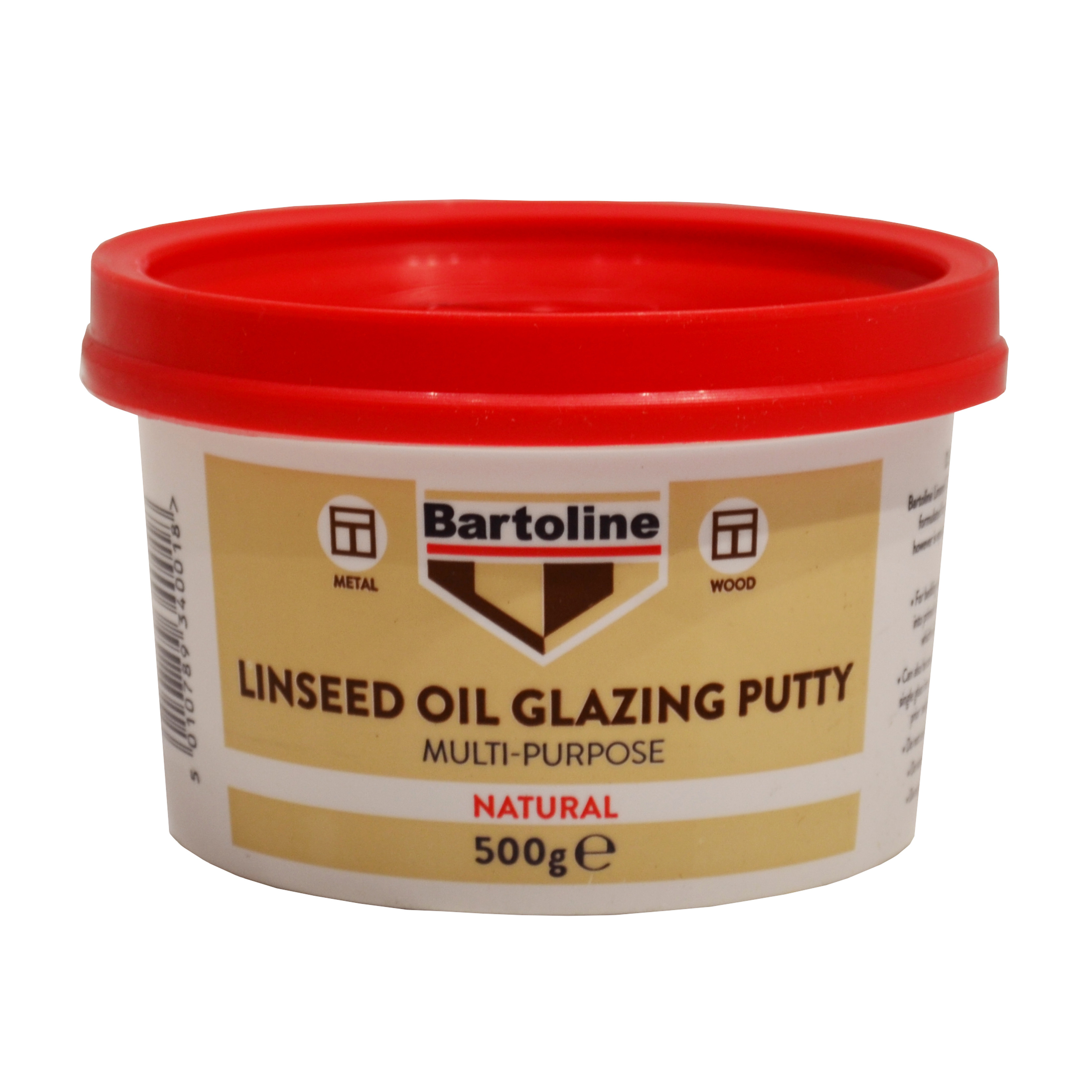 Centurion Bartoline Multi Purpose Linseed Oil Putty, Natural (500g)
