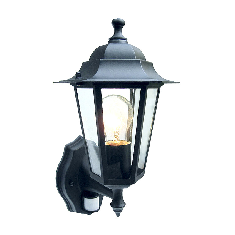 Centurion Outside Lantern Wall Light with PIR Sensor
