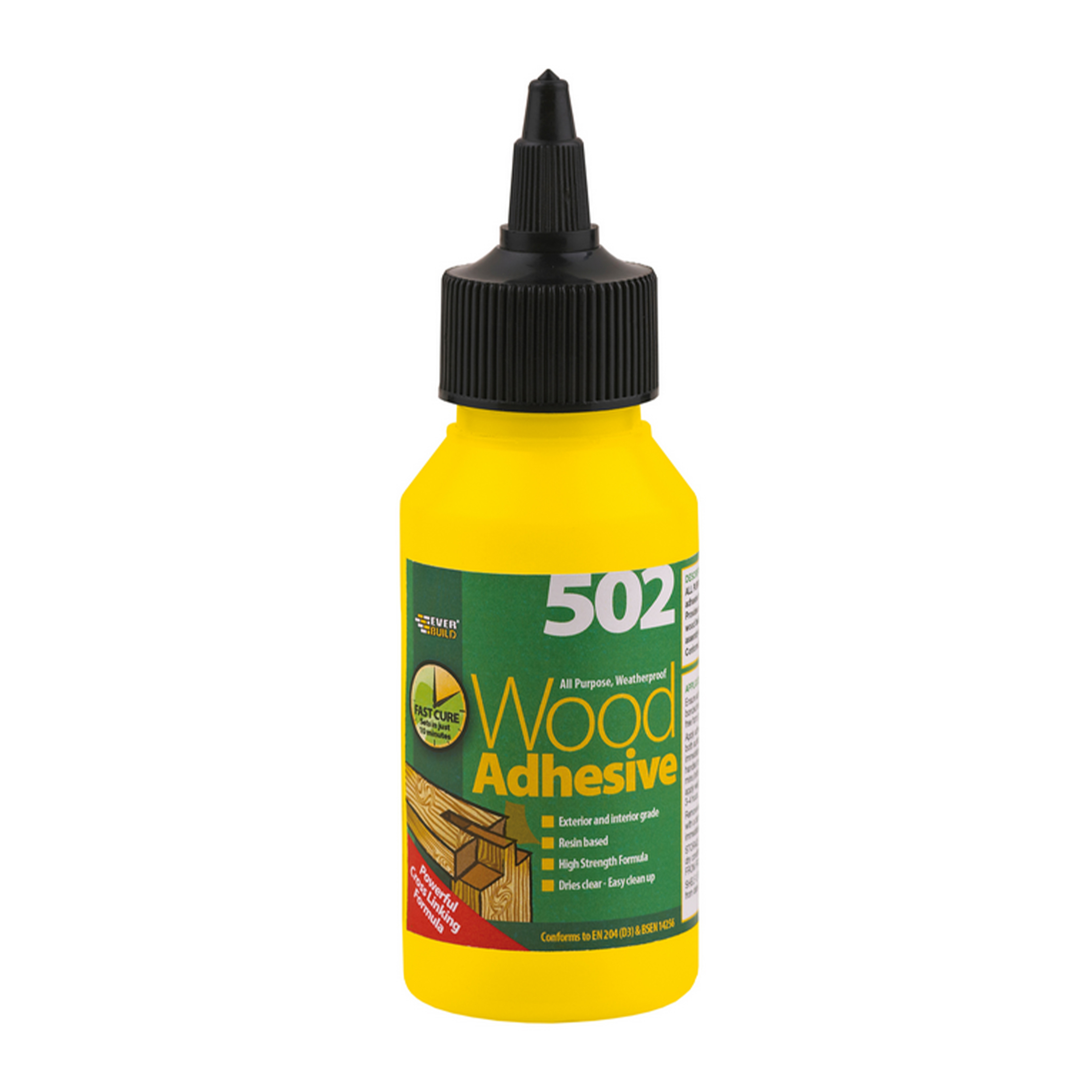 Centurion Everbuild 502 All Purpose Weatherproof Wood Adhesive 125ml