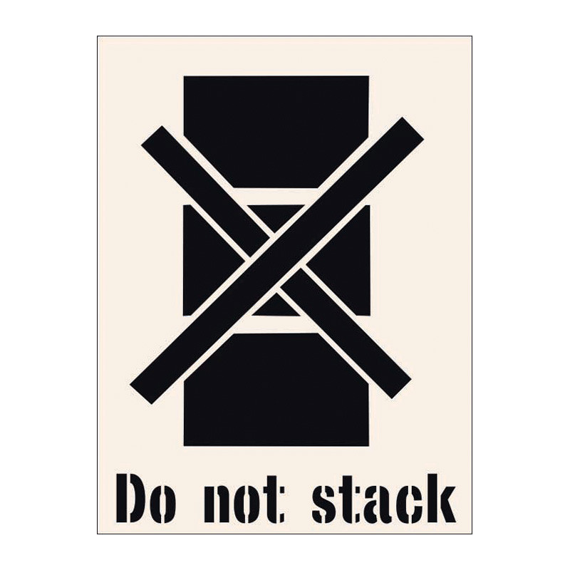 Centurion - 'Do Not Stack' Stencil (600mm x 800mm)