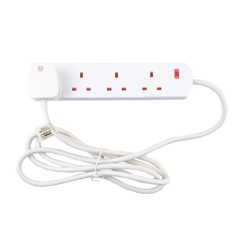 Centurion 4 Gang Extension Lead, 2m